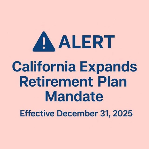 If you have a business at least one person on Payroll in California - PAY ATTENTION!